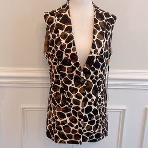 Calvin Klein giraffe vest